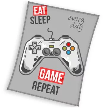 Gamer Repeat polár takaró 150x200cm