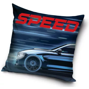 Sportautó Speed párnahuzat 40x40 cm