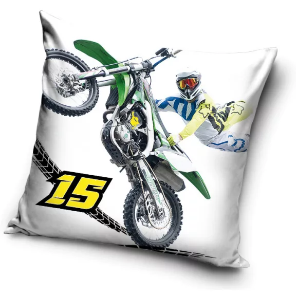 Motokrossz White 15 párnahuzat 40x40 cm Motokrossz White 15 párnahuzat 40x40 cm
