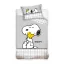 Snoopy & Woodstock gyerek, ovis ágyneműhuzat 100x135 cm, 40x60 cm