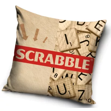 Scrabble Board Game párnahuzat 40x40 cm