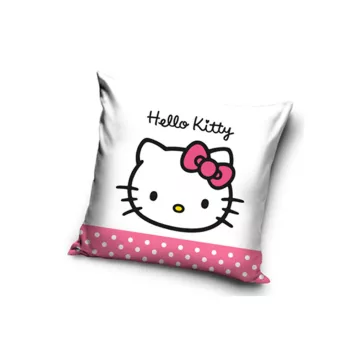 Hello Kitty Bow párnahuzat 40x40 cm Velúr