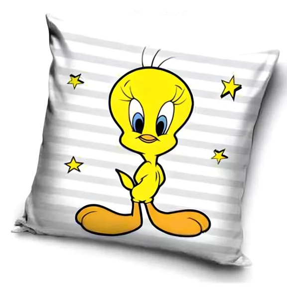 Bolondos Dallamok Tweety párnahuzat 40x40 cm Velúr Bolondos Dallamok Tweety párnahuzat 40x40 cm Velúr