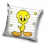 Bolondos Dallamok Tweety párnahuzat 40x40 cm Velúr