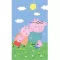 Peppa malac Family kéztörlő, arctörlő, törölköző 30x50 cm