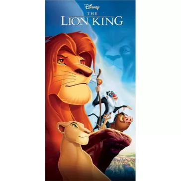   Disney Az Oroszlánkirály Pride Rock fürdőlepedő, strand törölköző 70x140cm