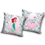 Disney Hercegnők Ariel Flower párnahuzat 40x40 cm Velúr