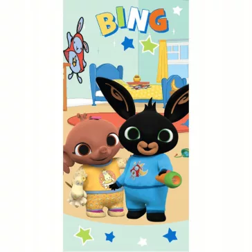 Bing Sleepover fürdőlepedő, strand törölköző 70x140cm