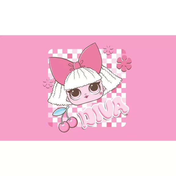 LOL Surprise Diva kéztörlő, arctörlő, törölköző 30x50 cm LOL Surprise Diva kéztörlő, arctörlő, törölköző 30x50 cm