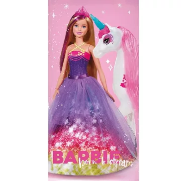   Barbie Born to Dream fürdőlepedő, strand törölköző 70x140cm