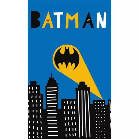 Batman Call Sign kéztörlő, arctörlő, törölköző 30x50 cm Batman Call Sign kéztörlő, arctörlő, törölköző 30x50 cm