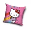 Hello Kitty Rainbow párnahuzat 40x40 cm Velúr