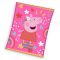 Peppa malac Piggy Tales coral fleece polár takaró 130x160cm