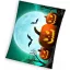 Halloween Moon coral fleece polár takaró 150x200cm