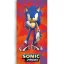Sonic a sündisznó Prime fürdőlepedő, strand törölköző 70x140cm