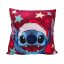 Disney Lilo és Stitch, A csillagkutya Star Karácsony párnahuzat 40x40 cm Velúr