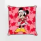 Disney Minnie Holly Karácsonyi párnahuzat 40x40 cm Velúr