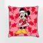 Disney Minnie Holly Karácsonyi párnahuzat 40x40 cm Velúr