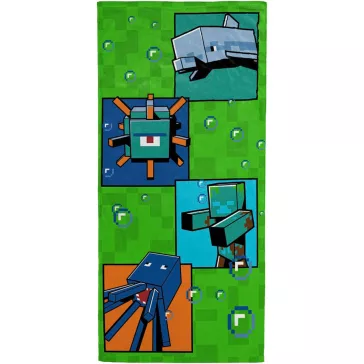   Minecraft Ocean Depths fürdőlepedő, strand törölköző 70x140cm
