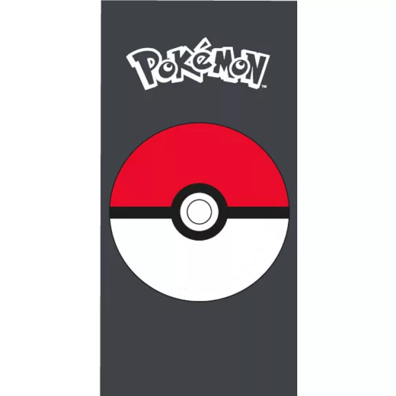 Pokémon Pokeball fürdőlepedő, strand törölköző 70x140cm Pokémon Pokeball fürdőlepedő, strand törölköző 70x140cm