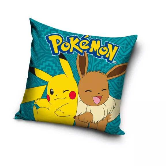 Pokémon Eevee párnahuzat 40x40 cm Velúr Pokémon Eevee párnahuzat 40x40 cm Velúr