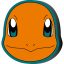 Pokémon Charmander formapárna, díszpárna 40 cm Velúr