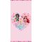 Disney Hercegnők Heartfelt Friendship fürdőlepedő, strand törölköző 70x140cm