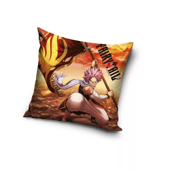 Fairy Tail Dragonfire párnahuzat 40x40 cm Velúr Fairy Tail Dragonfire párnahuzat 40x40 cm Velúr