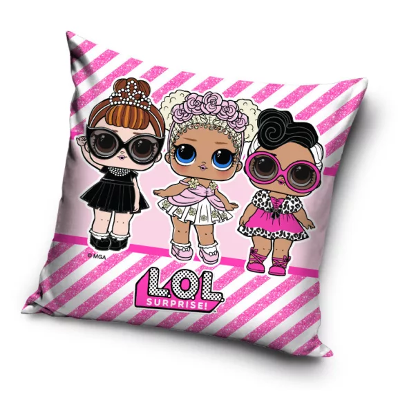 LOL Surprise Pop Queens párna, díszpárna 40 x 40 cm LOL Surprise Pop Queens párna, díszpárna 40 x 40 cm