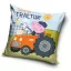 Peppa malac George's Tractor párnahuzat 40x40 cm Velúr