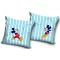 Disney Mickey Stripe & Smile párna, díszpárna 40x40 cm