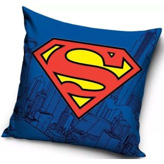 Superman Metropolis párnahuzat 40x40 cm