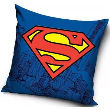 Superman Metropolis párnahuzat 40x40 cm