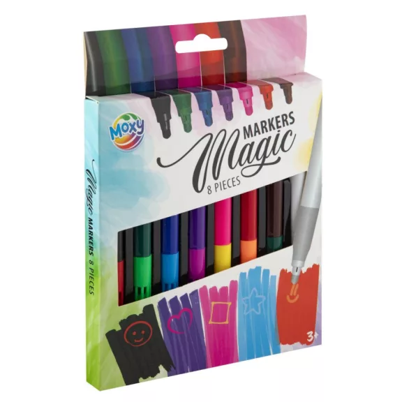 Mágikus Moxy filctoll szett 8 db-os Mágikus Moxy filctoll szett 8 db-os