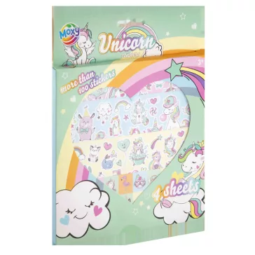 Unikornis Rainbow matrica szett 4 ív