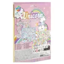 Unikornis Rainbow matrica szett 4 ív Unikornis Rainbow matrica szett 4 ív