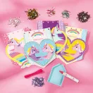 Unikornis Heart gyémántszemes girland szett 4 db-os Unikornis Heart gyémántszemes girland szett 4 db-os