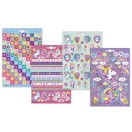 Unikornis Flower matrica szett 4 ív Unikornis Flower matrica szett 4 ív