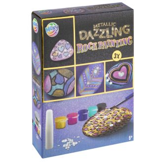 Színes Metallic kavicsfestő készlet