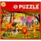 Állatos Jungle puzzle 100 db-os