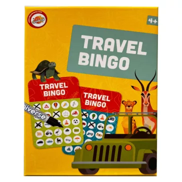Utazó játék Bingo