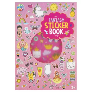 Lányos Fantasy matricás album 8 ív
