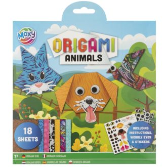 Színes Animals origami állatok kiegészítőkkel