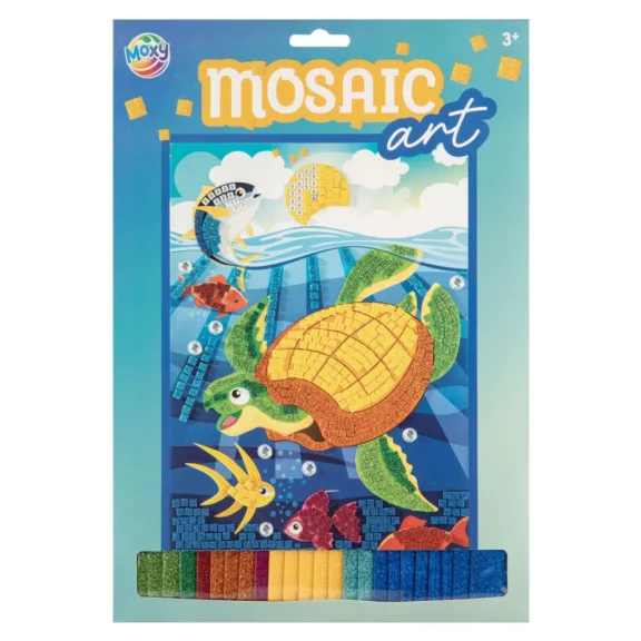 Óceán Animals csillámos habszivacs mozaikos kreatív szett Óceán Animals csillámos habszivacs mozaikos kreatív szett
