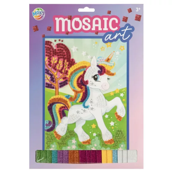 Unikornis Fun csillámos habszivacs mozaikos kreatív szett Unikornis Fun csillámos habszivacs mozaikos kreatív szett