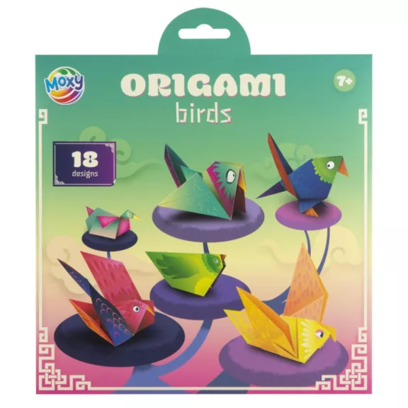 Állatos Birds origami papír 18 db-os Állatos Birds origami papír 18 db-os