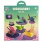Állatos Birds origami papír 18 db-os