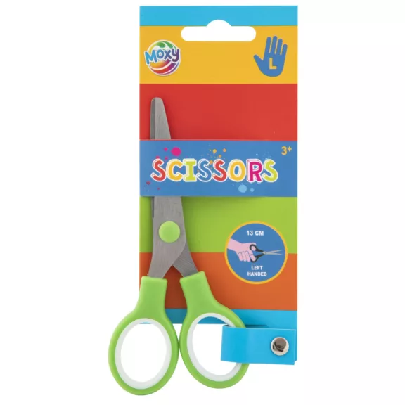 Zöld Moxy balkezes olló 13 cm Zöld Moxy balkezes olló 13 cm