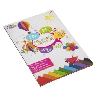Színes vastag papír Crafts 20 oldalas