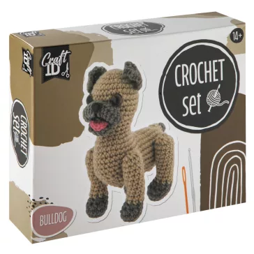Bulldog Craft kreatív horgoló szett